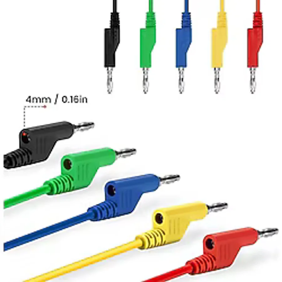 Powermaster P1036 1000V/ 19A Multimetre Test Uçları Kablo Kiti - TEST UÇLARI KABLO KİT