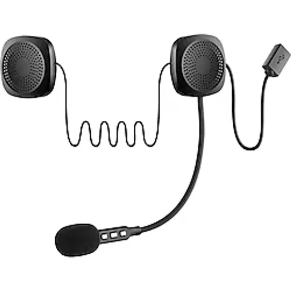 POWERMASTER PM-14283 BLUETOOTHLU ŞARJLI KASK İÇİ MOTOSİKLET HOPARLÖR VE MİKROFON SETİ
