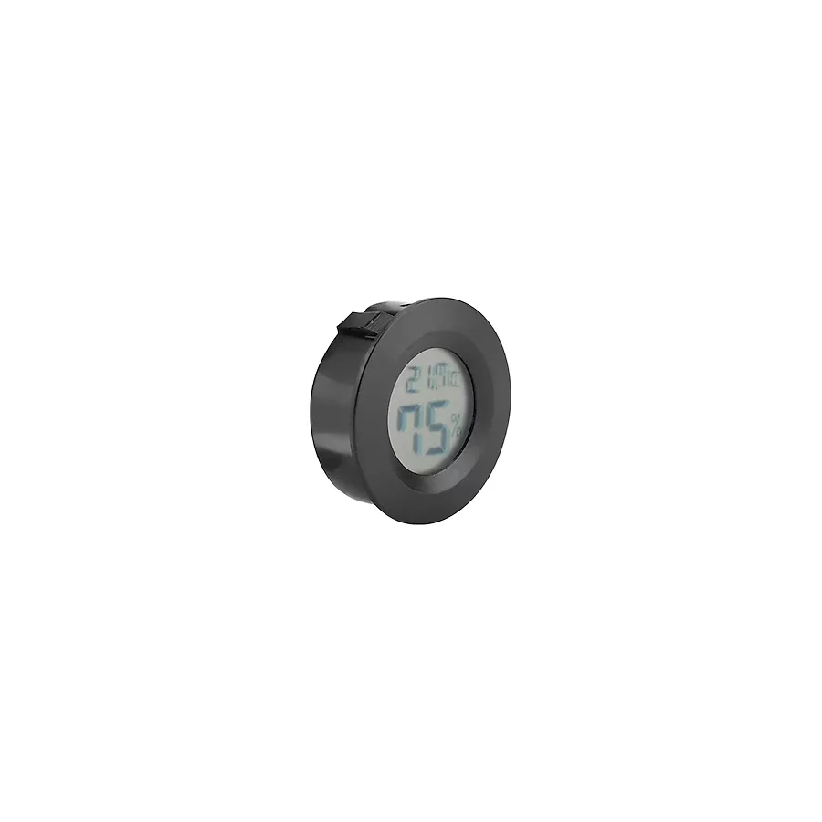 Powermaster PM-24303 Yuvarlak Dijital Mini Nem Ölçer Termometre - Higrometre