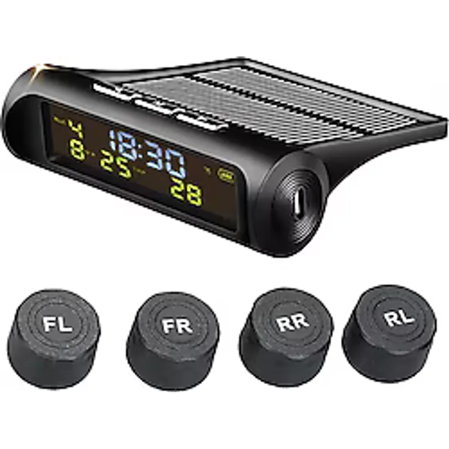 Powermaster PM-26964 5 V Solar DC Lastik Basınç Ölçer