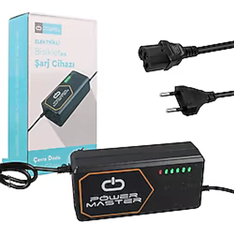 Powermaster PM-31124 48 Volt - 20 Amper Elektrikli Bisiklet Şarj Cihazı
