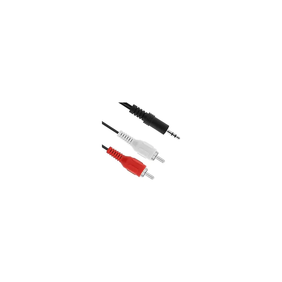 Powermaster Pm-426 Rca Stereo Erkek 1.5 Metre Ses Kablosu 3.5Mm To 2 Erkek