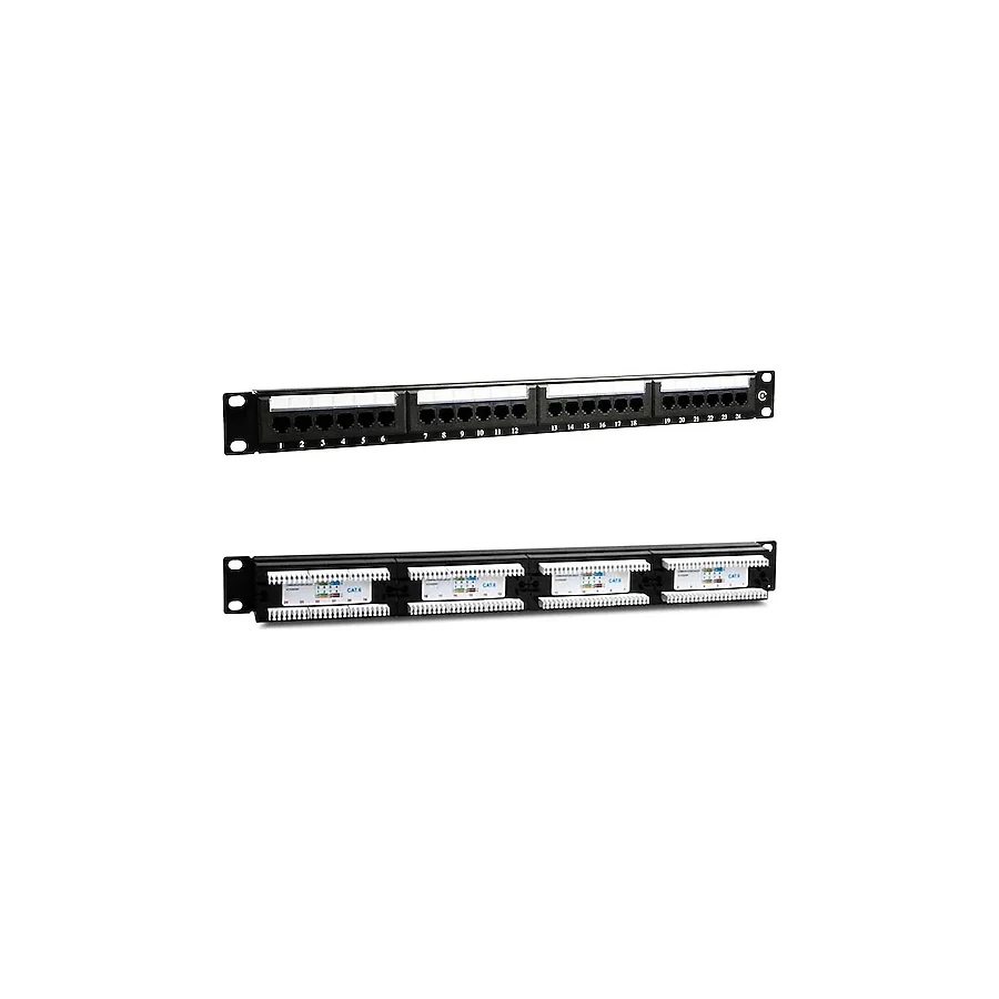 Powermaster PM-4494 CAT6 24 Port Patch Panel