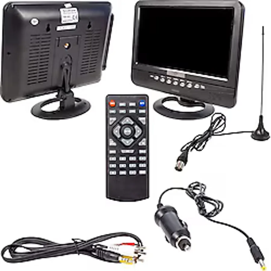 POWERMASTER PM-4654 9.5 TFT LCD USB/SD ANALOG TV TUNER PORTABLE TV MONİTÖR