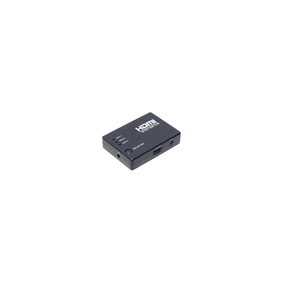 Powermaster PM-6853 3 Giriş 1 Çıkış Toplayıcı Kumandalı HDMI Switch