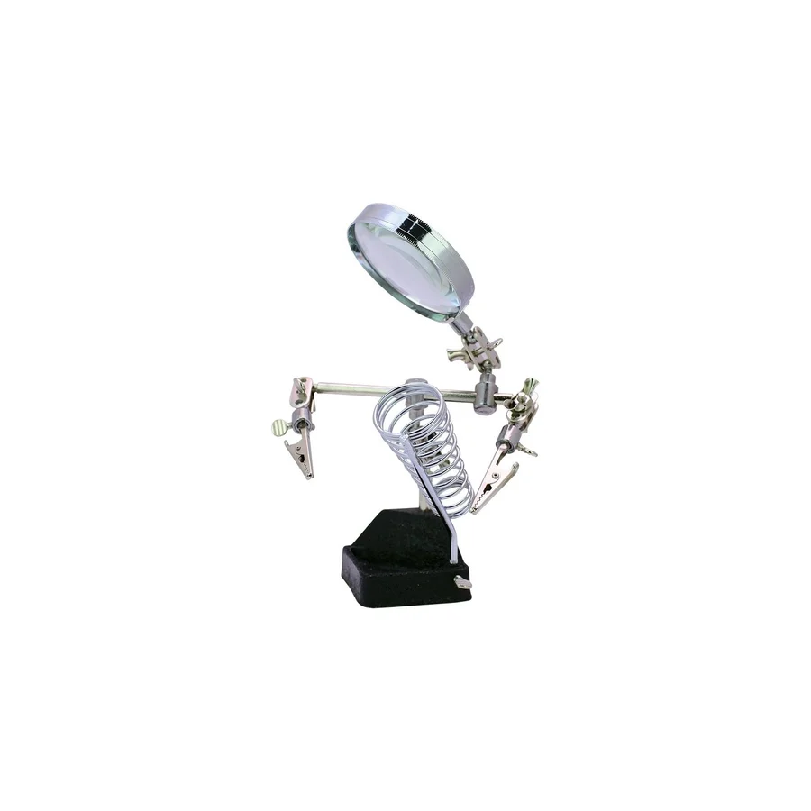 Powermaster PM-7194 3 Konumlu Büyüteç Havya Standı