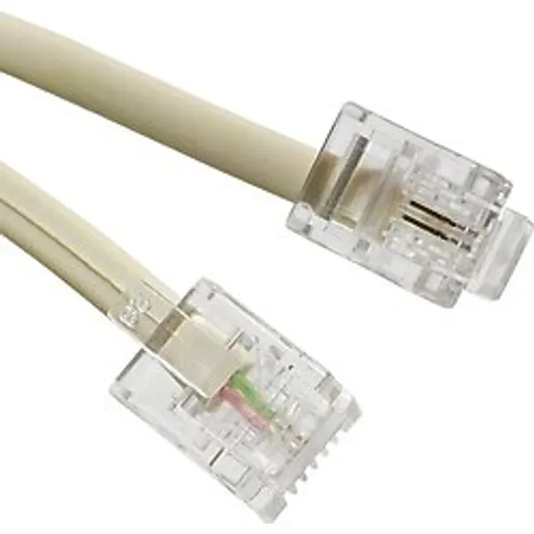 Powermaster Telefon Kablosu 10 Metre 2 Pin Soketli