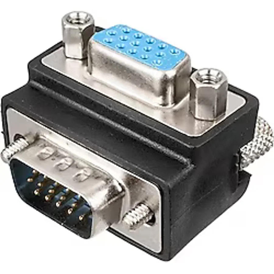 Powermaster Vga Dişi Erkek Çevirici 90 Derece L Tip