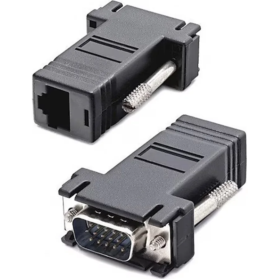 Powermaster VGA Extender RJ45 To VGA Çevirici Adaptör