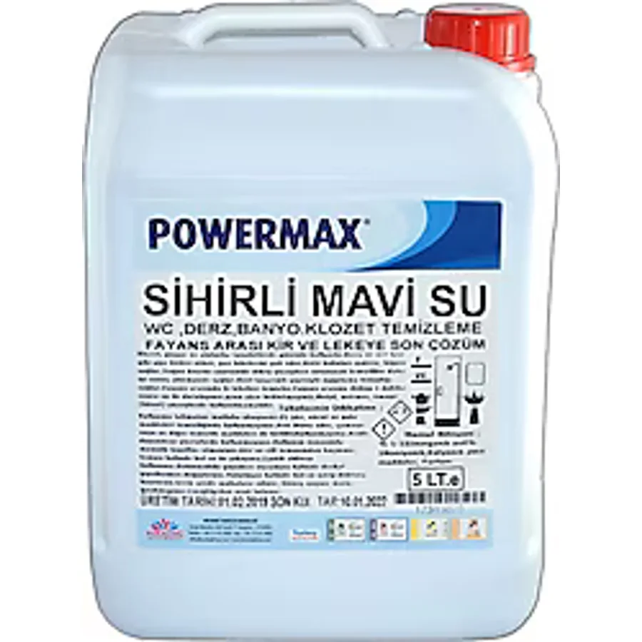 Powermax Sihirli Mavi Su 5 lt