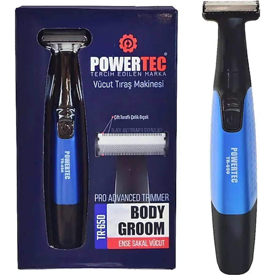 Powertec TR-650 Body Vücut Tıraş Makinesi