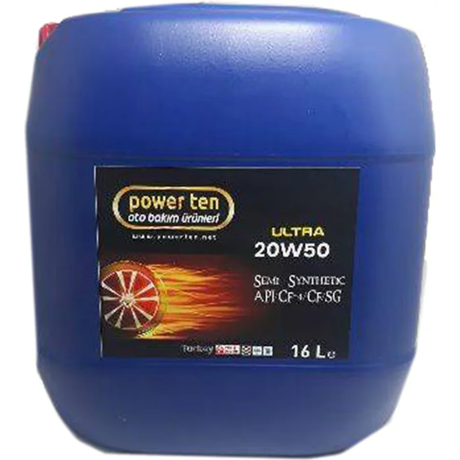 Powerten 20W-50 16 lt Motor Yağı