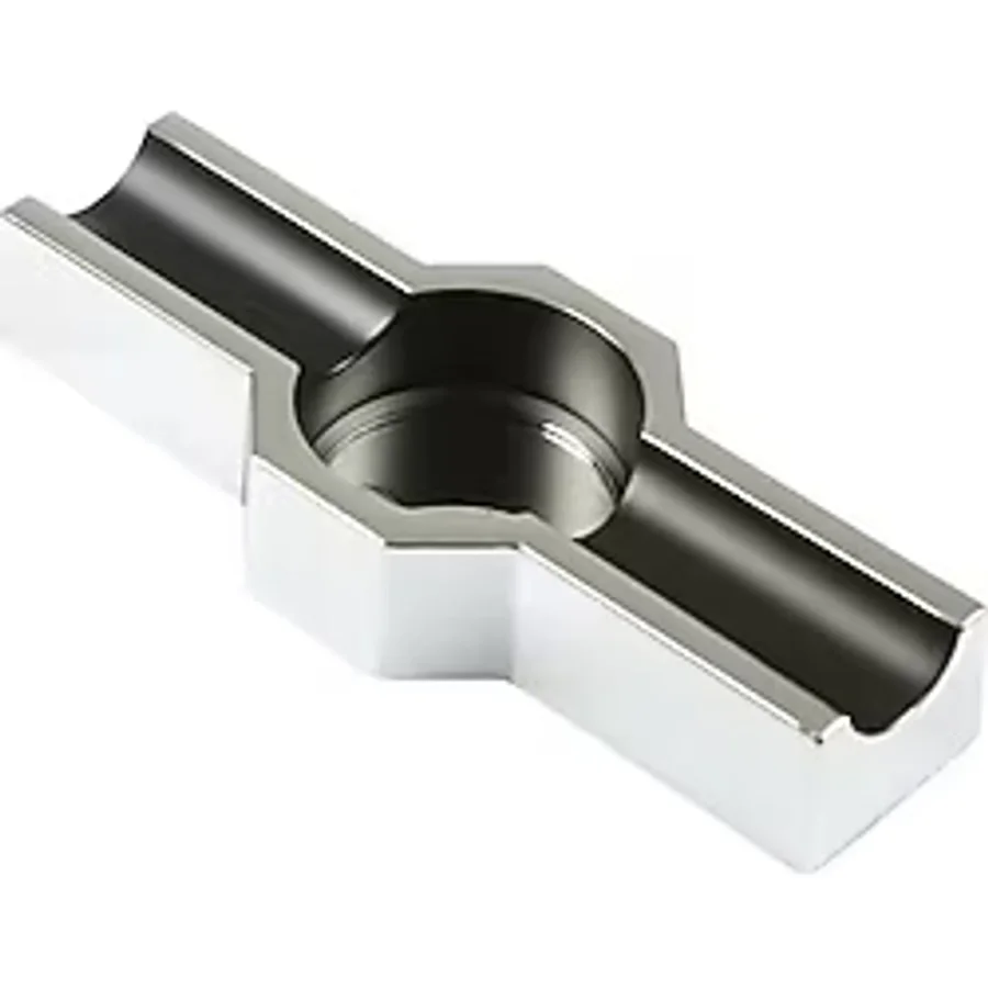 PQ Siyah-Gümüş Metal İkili Puro Küllüğü