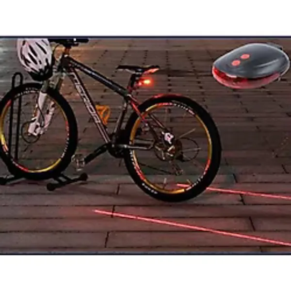 Practika Bisiklet Stop Lambası 260° Görüş Açısı Suya Dayanıklı Güvenlik Işığı