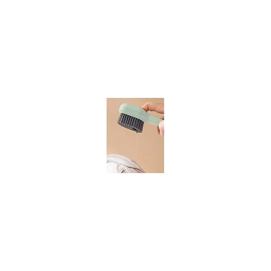 Pratik Çok Amaçlı Hazneli Ayakkabı Temizleme Fırçası Shoe Brush