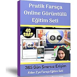 Pratik Farsça Online Görüntülü Eğitim Seti (Başlangıç-Orta-İleri Düzey)