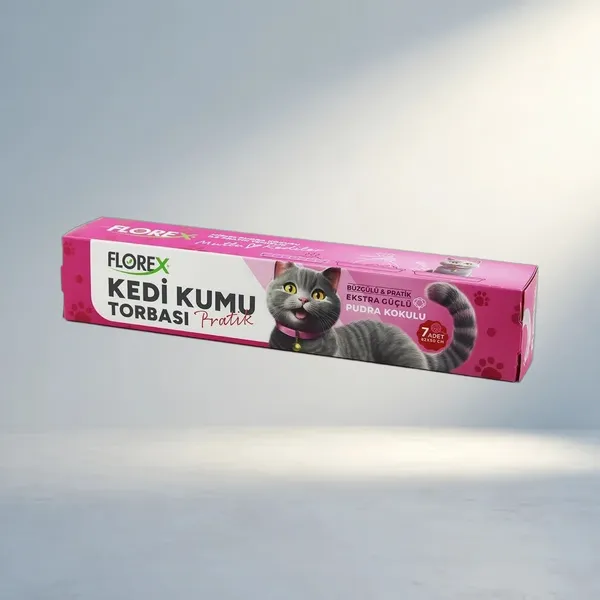 Pratik Pudra Kokulu Kedi Kumu Torbası Extra Güçlü 82X50cm