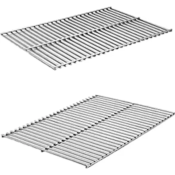 pratikoutdoor Paslanmaz Çelik Krom 304 Mangal Üstü Taşınır Izgara, Mangal Teli 25x36