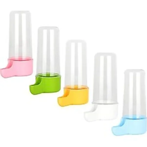 Premini Büyük Kanarya Suluğu 200 Ml, 2'li Paket, Kuş Besleme Aksesuarı - Şeffaf - Seçenek 1