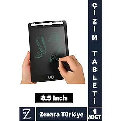 Premium Dijital Silgili Kalemli Çocuk Eğitim Tableti Grafik Ders Not Ödev Resim LCD Writing Tablet