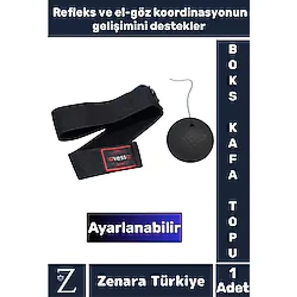 Premium El Göz Koordinasyonu Refleks Geliştirici Ayarlanabilir İpli Boks Antrenman Kafa Topu