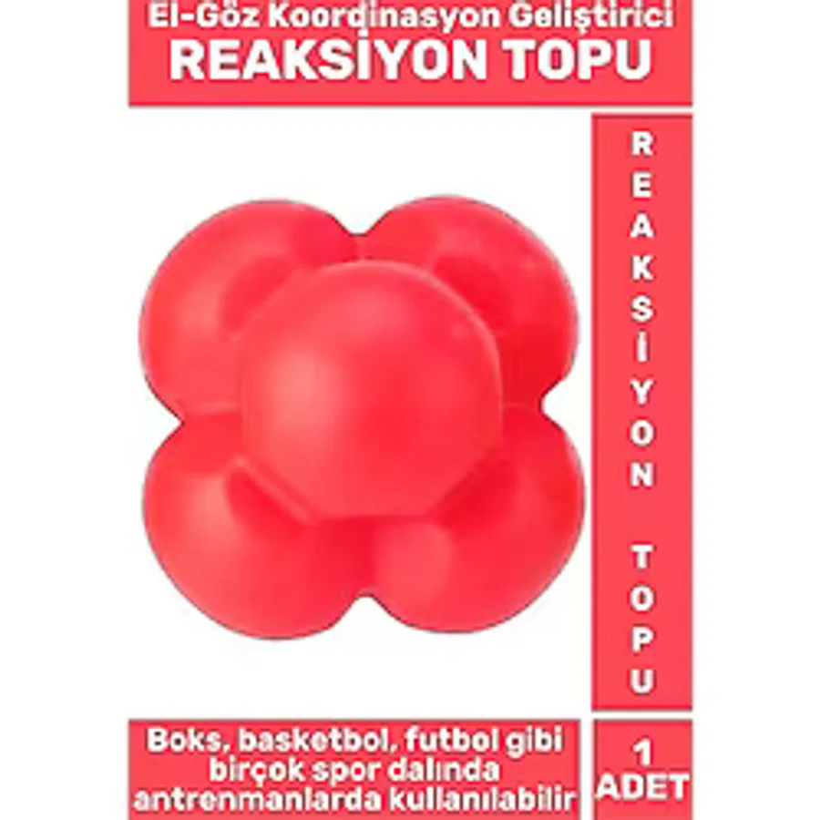 Premium Futbol Basketbol Boks Eğitim Refleks Çeviklik Koordinasyon Geliştirici REAKSİYON TOPU