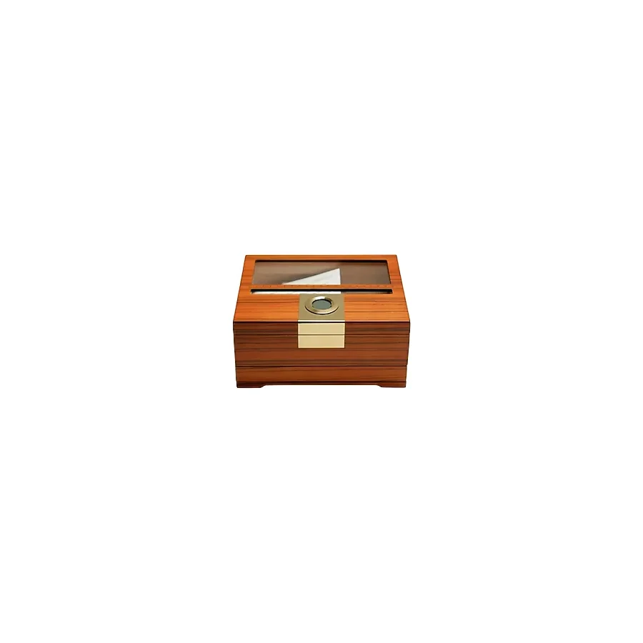 PremiumQuality Quito Kahverengi Sedir Humidor Puro Kutusu