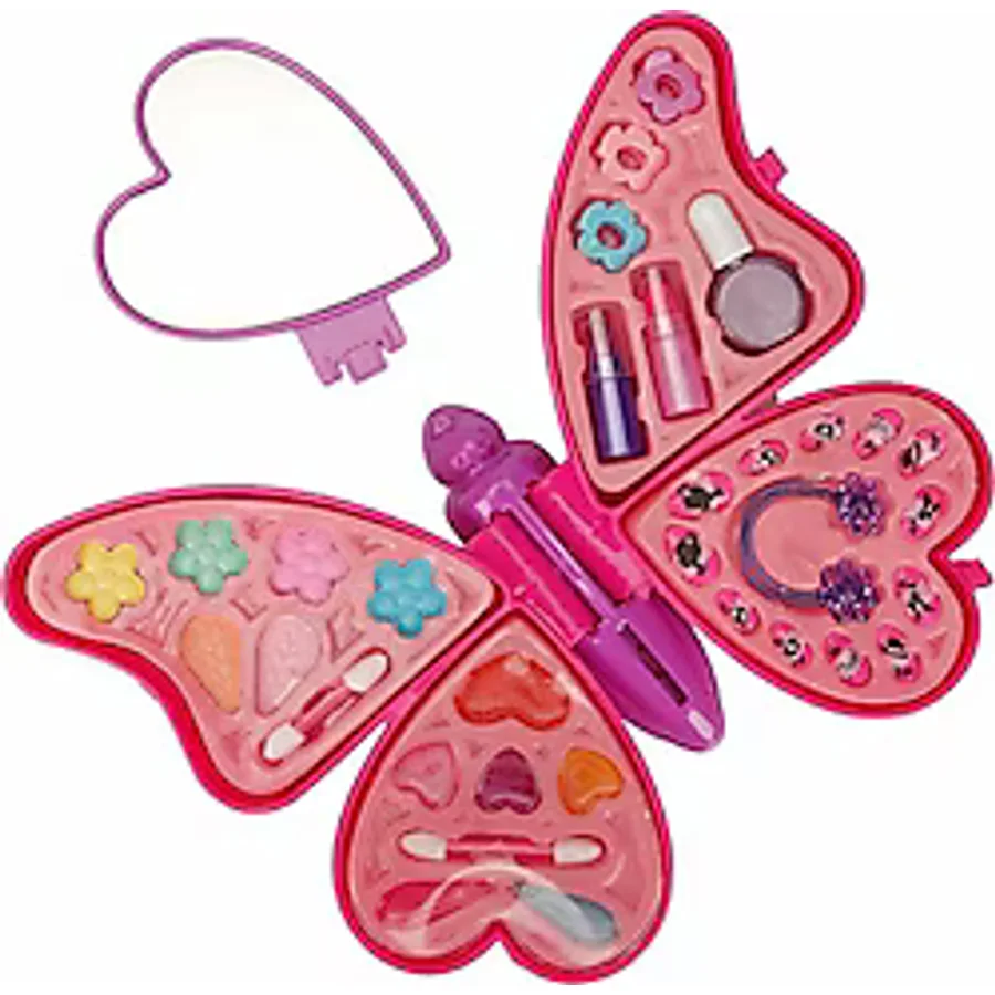 Pretty Pinky Kelebek Şekilli Dört Katlı Makyaj Güzellik Seti 2603