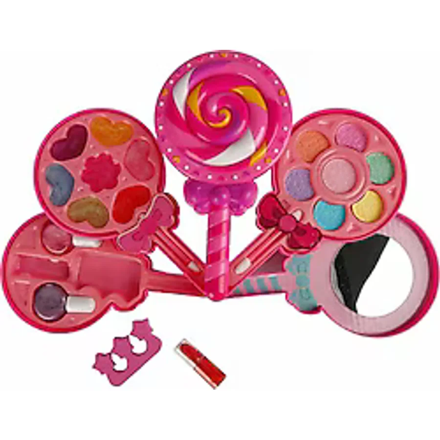 Pretty Pinky Lolipop Şekilli Dört Katlı Makyaj Güzellik Seti 2600
