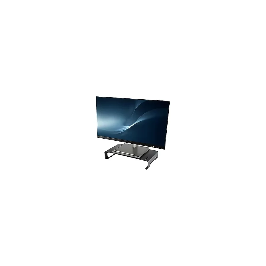 Prexua Riser Masaüstü Monitör Standı - Monitör Yükseltici - Siyah - Medium