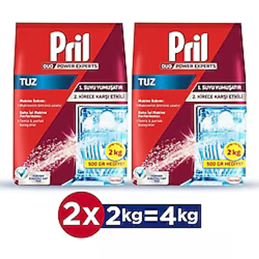 Pril 2 kg 2'li Bulaşık Makinesi Tuzu