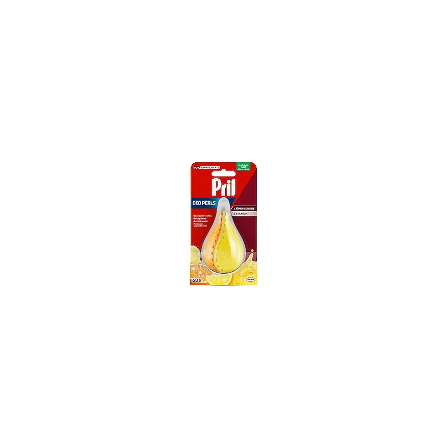 Pril Deo Duo-Perls Bulaşık Makinesi Kokusu Limon & Portakal, Makine Kokusu - 1 kg