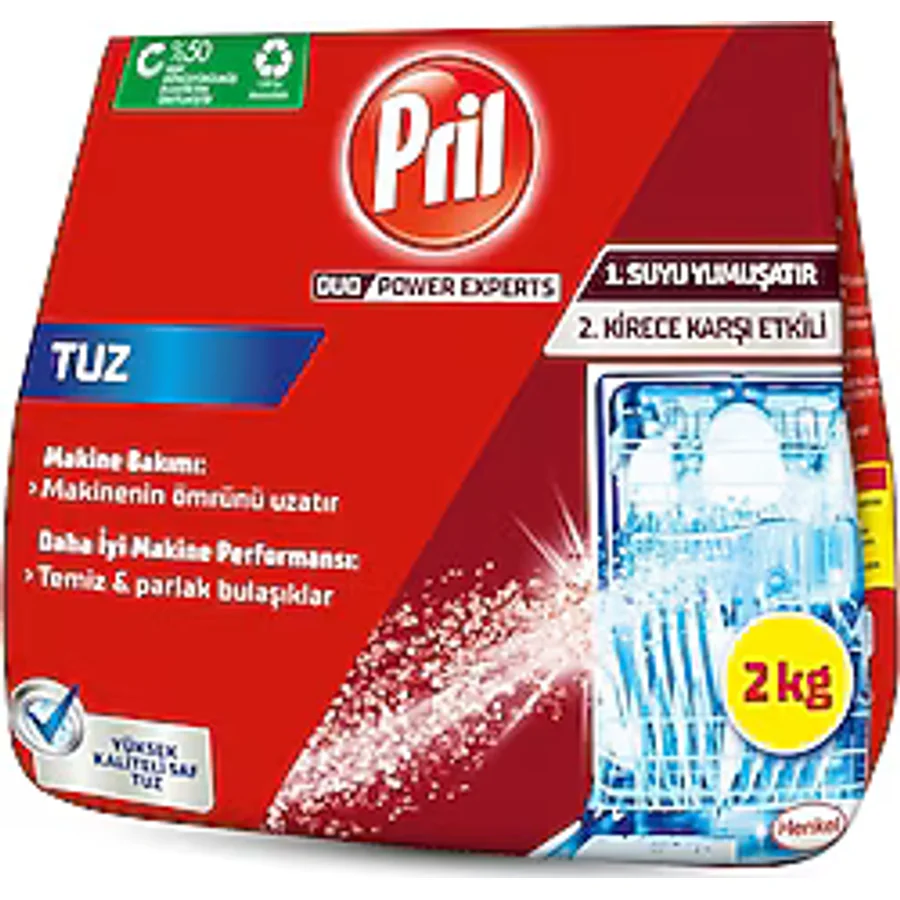 Pril Duo Power Experts Bulaşık Makinesi Tuzu 2 kg