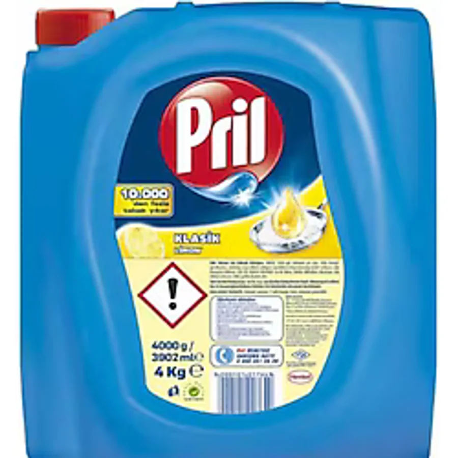 Pril Limon 4 kg 2'li Sıvı Bulaşık Deterjanı