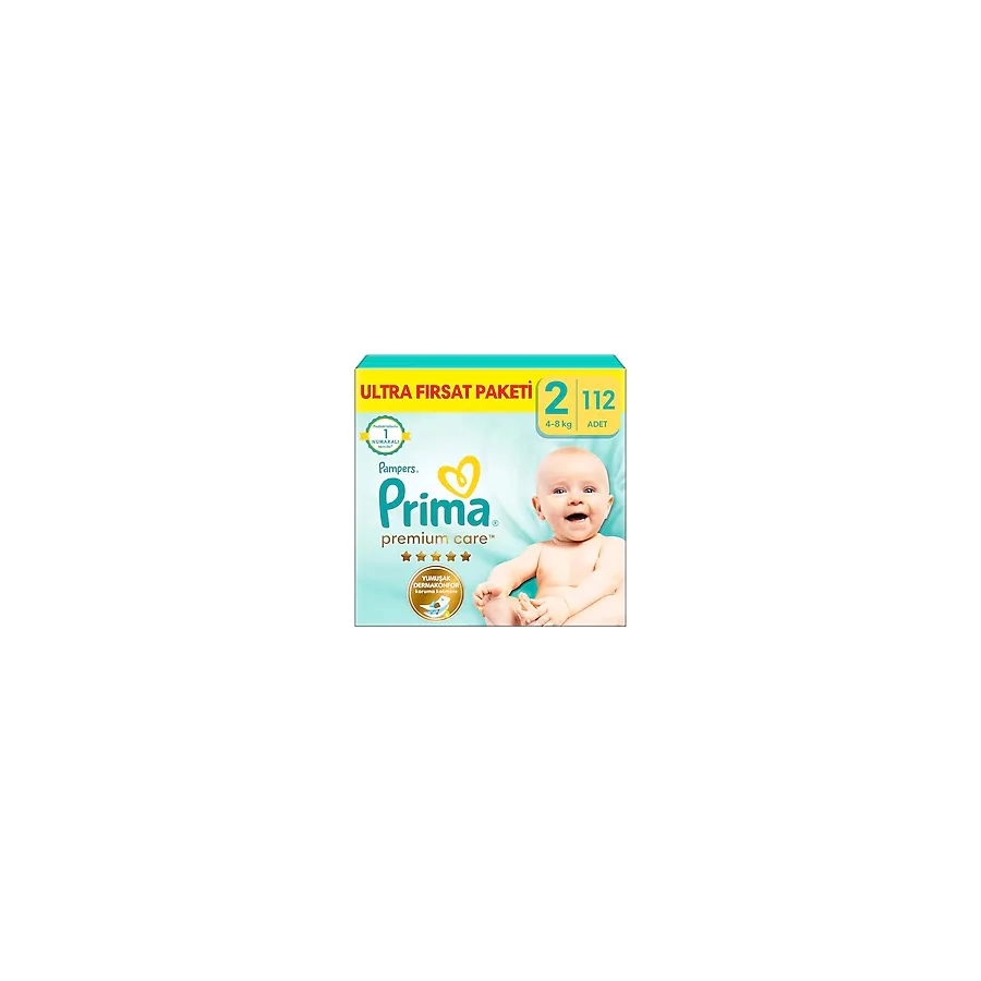 Prima Premium Care 2 Numara Mini 112'li Bebek Bezi