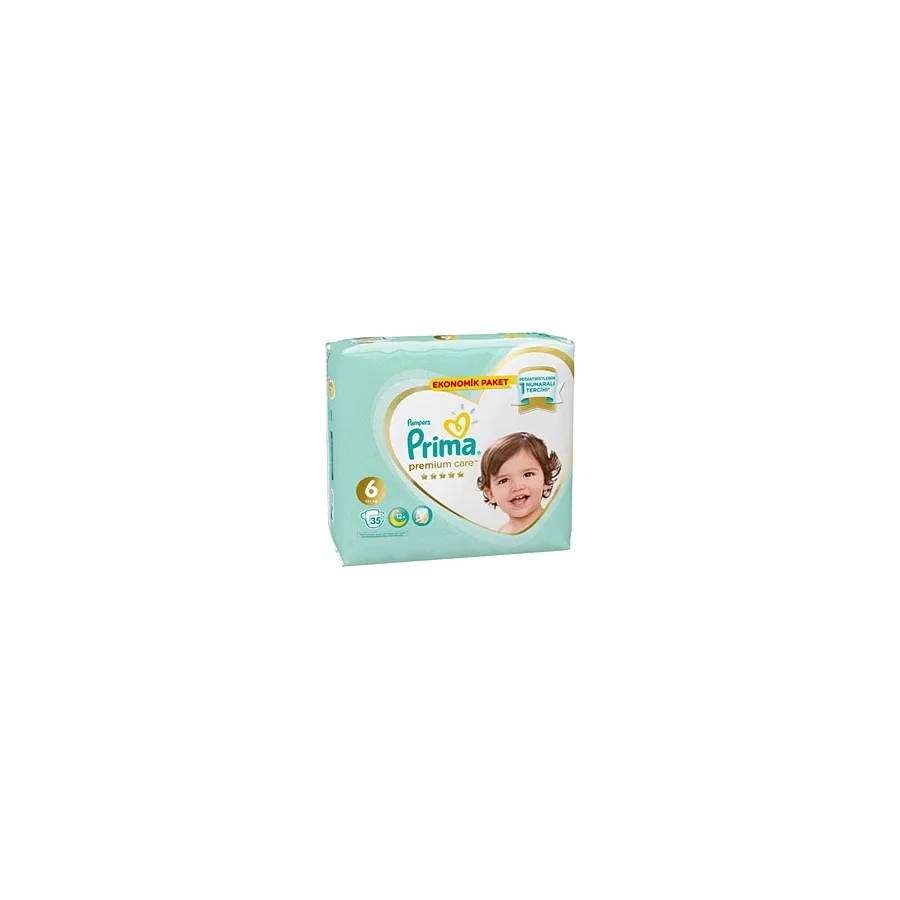 Prima Premium Care 6 Numara Extra Large 35'li Bebek Bezi