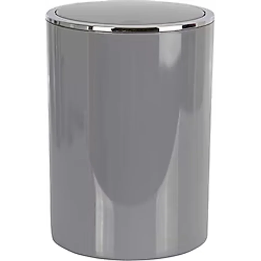 Primanova Lenox 6 lt Gri Banyo Çöp Kovası
