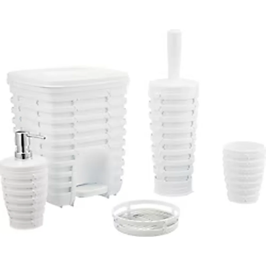 Primanova SAS06 5 Parça Palm Banyo Seti