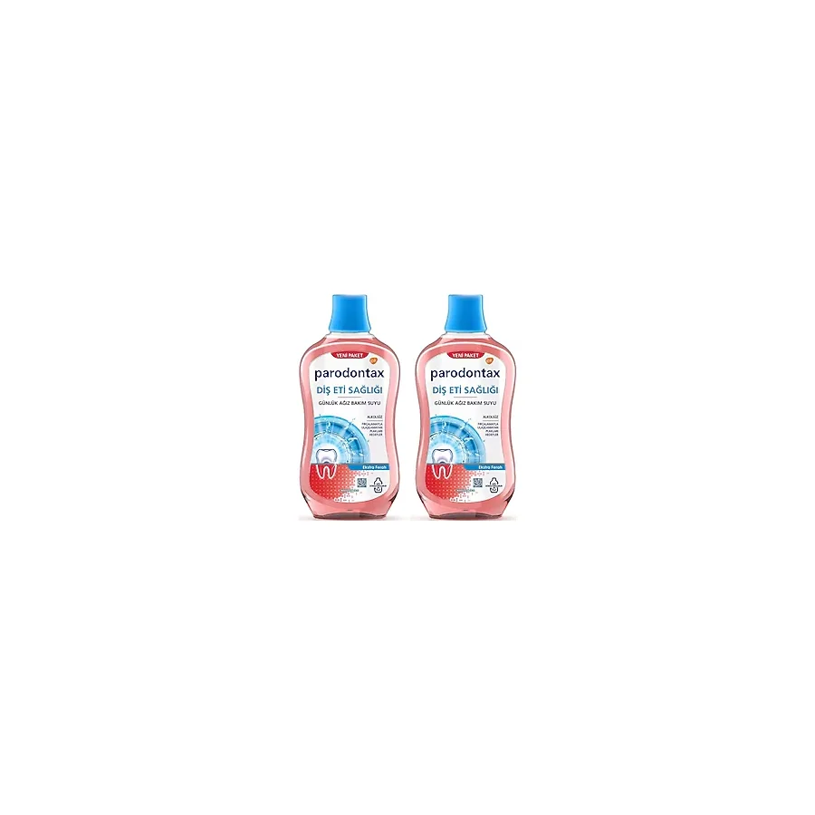 Prime Parodontax Diş Eti Bakımı Ekstra Ferah Ağız Bakım Suyu 500 ml (2 Paketi) - Option-1