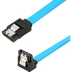 PrimeX Plus Sata Kablo, 0.5 Metre, HDD/SSD Uyumlu, Sata3 Veri Aktarımı, Mavi