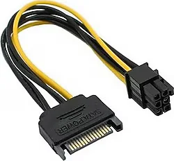 PrimeX PX-458 Sata to 6 Pin PSU Güç Kablosu