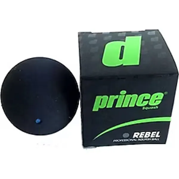 Prince Rebel Tekli Mavi Noktalı Squash Topu