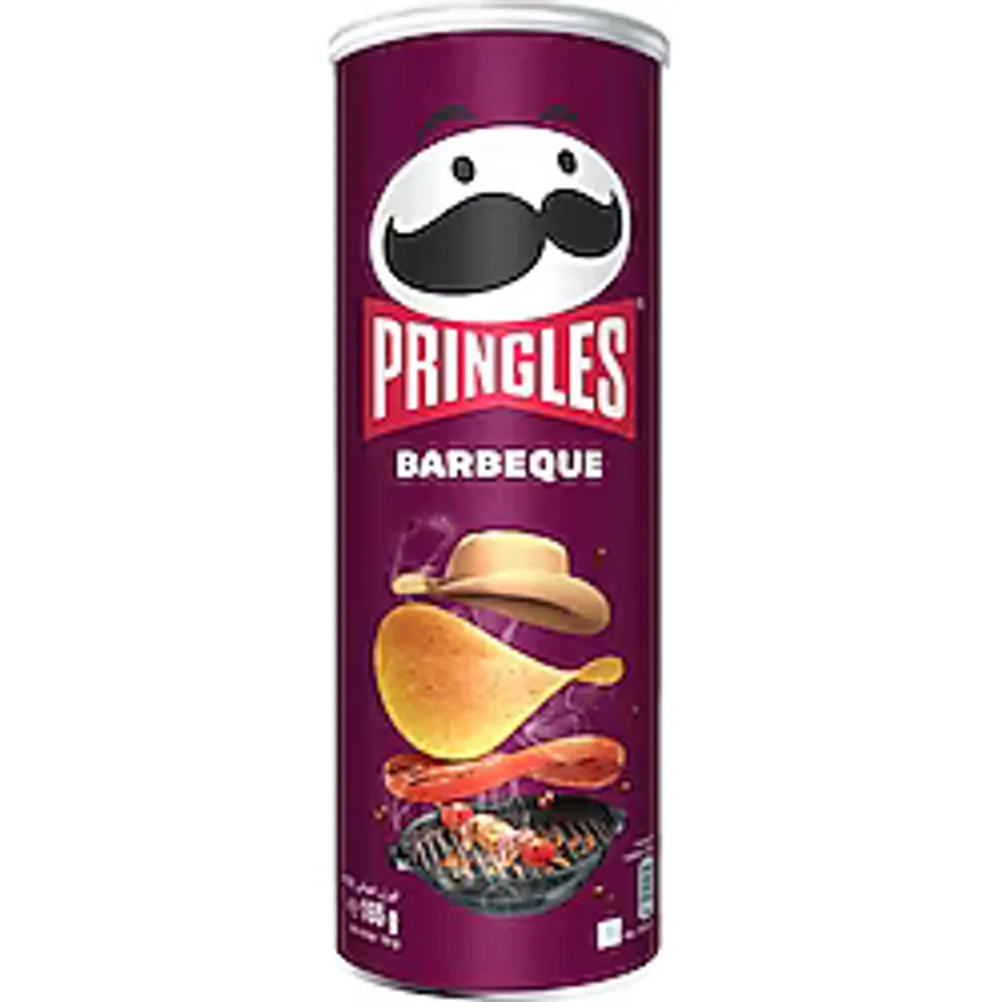 Pringles Barbekü Lezzetli Atıştırmalık 165 gr Kıtır Kıtır Doku ve Unutulmaz Aromalarla