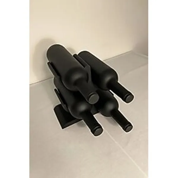Print Zone Tree Winerack 4'lü Şaraplık / Modern Tasarım / Dekoratif Şarap Standı