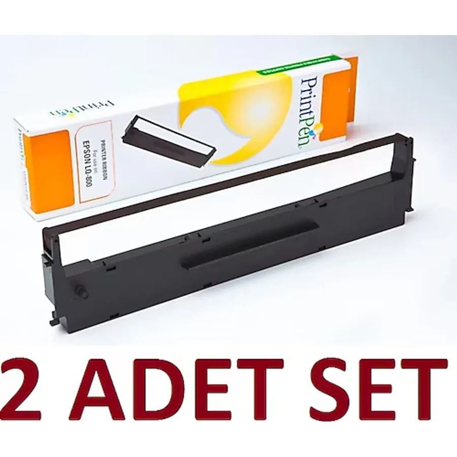 Printpen Epson Lx-350 Uyumlu Yazıcı Şerit Printer Ribbon Cartridge (İkili Paket)