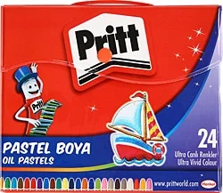 Pritt Çantalı 24'lü Pastel Boya