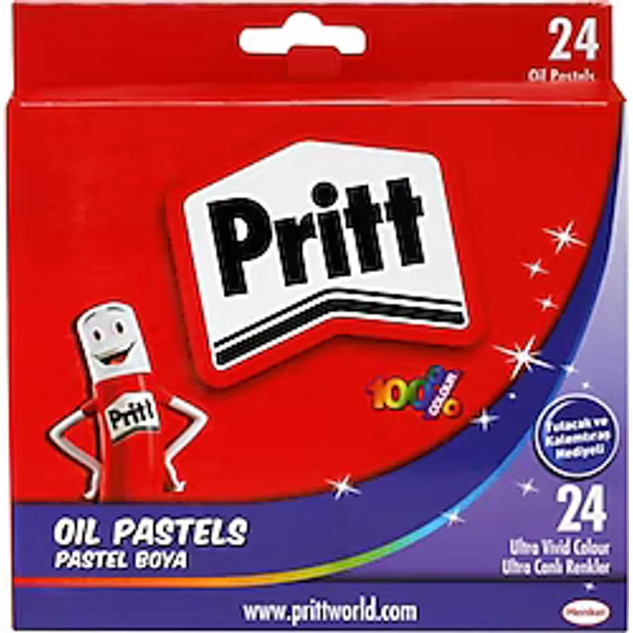 Pritt Karton Kutulu 24'lü Pastel Boya