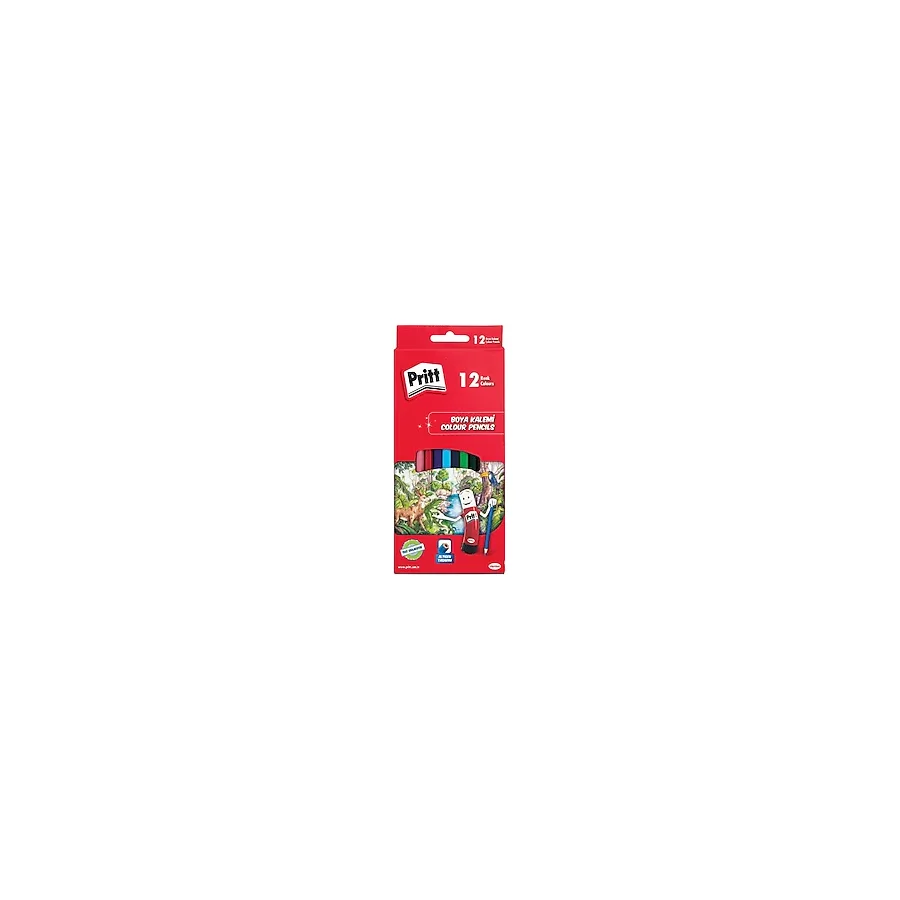 Pritt Tam Boy 12'li Jumbo Kuru Boya Seti