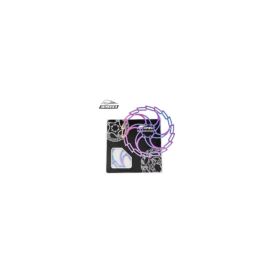 Pro 180 Mm Bukalemun Rotor Bisiklet Disk Fren Rotoru 180Mm 6 Vida Mtb Ultra Hafif Rainbow Rotor