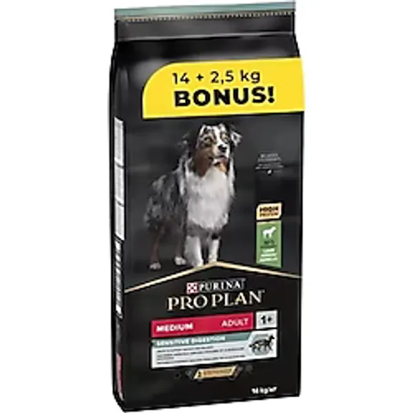 Pro Plan Sensitive Digestion Medium Kuzu Etli 14 + 2.5 kg Yetişkin Köpek Maması